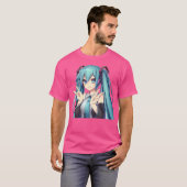 Hatsune Miku T-shirt (Voorkant volledig)