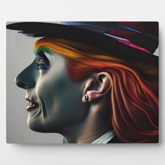 Hatter AI généré Art Plaque (Devant)