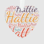 Hattie Ornament (achterkant)