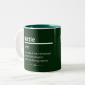 Hattie Personalized Name Coffee Mug (Devant gauche)