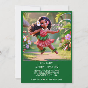 Hauʻoli Hula Prinses Kaart
