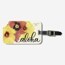 Hau Aloha Bag Label
