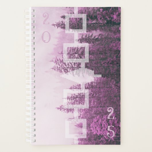 Haudenosaunee Misty Forest Vlagplanner Planner (Voorkant)