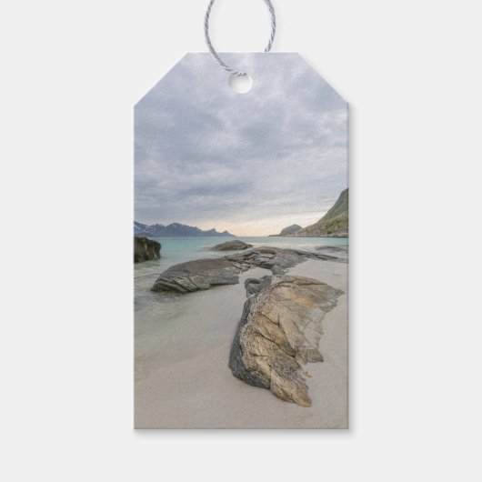 Haukland Lofoten Cadeaulabel (Voorkant)