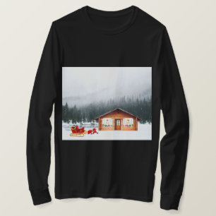 Hauling Cadeaus Log Sleeve T-shirt