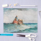 Hauling in the Nets (1887) door Winslow Homer Tissuepapier (Craft)