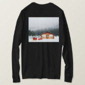 Hauling présente le T-shirt à manches de journal (Design dos)