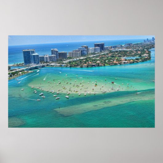 Haulover Sandbar Poster (Voorkant)