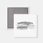 Haunchwood Brick and Tile Co Ltd (Nuneaton) Magnet (Recto/Verso)