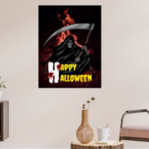 Hauné Grim Reaper Custom Halloween Posters
