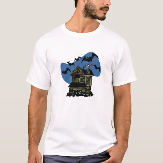 Hauned House Bats T-shirt (Voorkant)