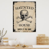 Haunhouse Halloween prop Poster (Keuken)