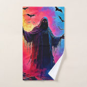 Hauning Demon Habillé Dans L'Ombre Design (Serviette à main)