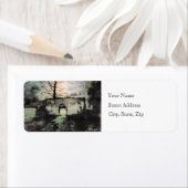 Hauning Ground Étiquette de adresse (En situation)