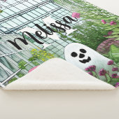 Hauning in het Greenhouse Sherpa Deken (3/4)