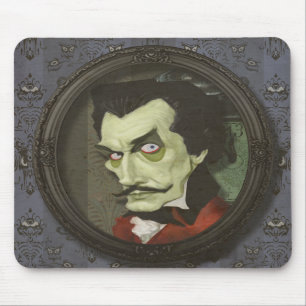Hauning Zombie Vincent Price Satirical Mousepad Muismat