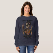 "Haunt People" Halloween coolste sweatshirt (Voorkant volledig)