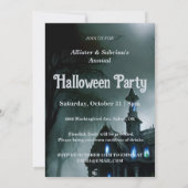 Haunted Alle Hallows Eve Feest Uitnodiging (Achterkant)