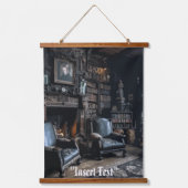 Haunted Archives Hangend Wandkleed (Voorkant)