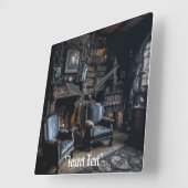 Haunted Archives Vierkante Klok (Hoek)