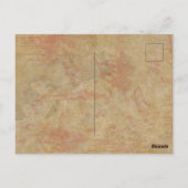 Haunted Asiel Halloween Party Briefkaart (Achterkant)