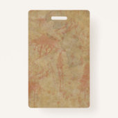 Haunted Asylum Halloween Party Gevangene Badge (Achterkant)