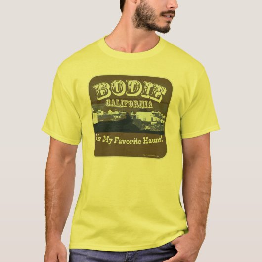 Haunted Bodie California T-shirt (Voorkant)