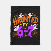 Haunted By 67 Funny 67 Halloween Costume Fleece Deken (Voorkant)