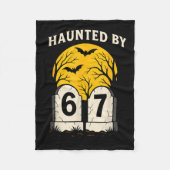 Haunted By 6 7 Fleece Deken (Voorkant)
