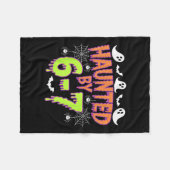 Haunted By 6 7 Fleece Deken (Voorkant (Horizontaal))