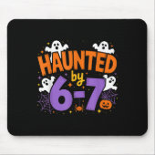Haunted By 6-7 Halloween Ghosts And Sders Design Muismat (Voorkant)