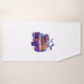  Haunted Camper Van (Serviette de bain)