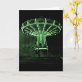 "Haunted" - Carte de voeux (Fleur jaune)