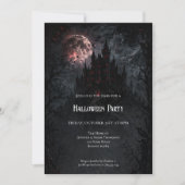 Haunted Castle Halloween Party invitation (Devant)
