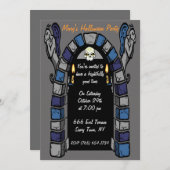 Haunted Castle Party uitnodiging (Voorkant / Achterkant)