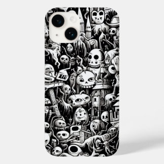 Haunted Doodles Telefoon Hoesje