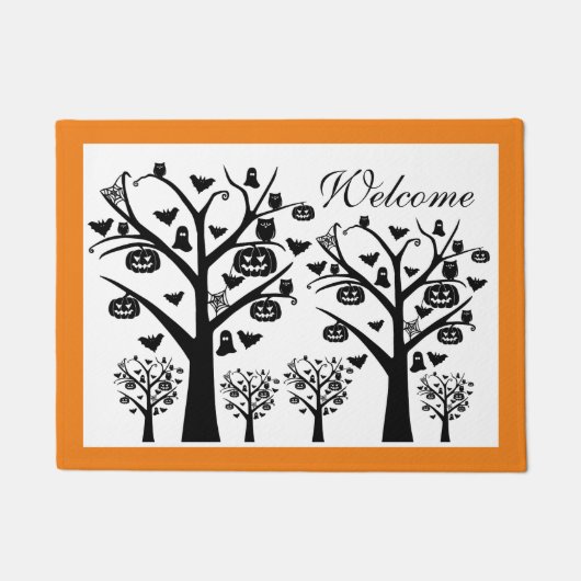 Haunted Forest Doormat Deurmat (Voorkant)