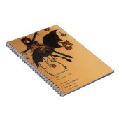 Haunted Forest Dreams Owl Carnet pour Halloween (Côté Droit)
