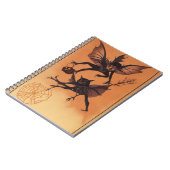 Haunted Forest Dreams Owl Carnet pour Halloween (Côté gauche)