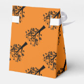 Haunted Forest, Halloween Favor Box Bedankdoosjes (Achterkant)