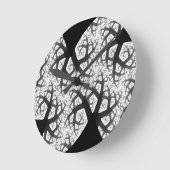 Haunted Forest Wall Clock Ronde Klok (Hoek)