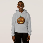 Haunted Ghost & Dripping Eyeball Jack-O-Lantern (Devant entier)