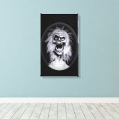 Haunted Ghost Matriarch herenhuis portret Canvas Afdruk (Insitu (Houten vloer))
