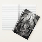 Haunted Graveyard Journal aangekondigd Notitieboek (Binnen)