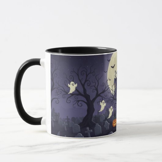 Haunted Graveyard Mug (Gauche)