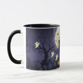 Haunted Graveyard Mug Mok