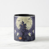 Haunted Graveyard Mug Mok (Midden)