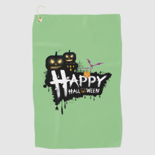 Haunted Greens : Serviettes de golf Halloween pour