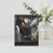 Haunted Halloween Briefkaart (Staand voorkant)