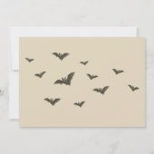 Haunted Halloween Housewarming Party Uitnodiging (Achterkant)